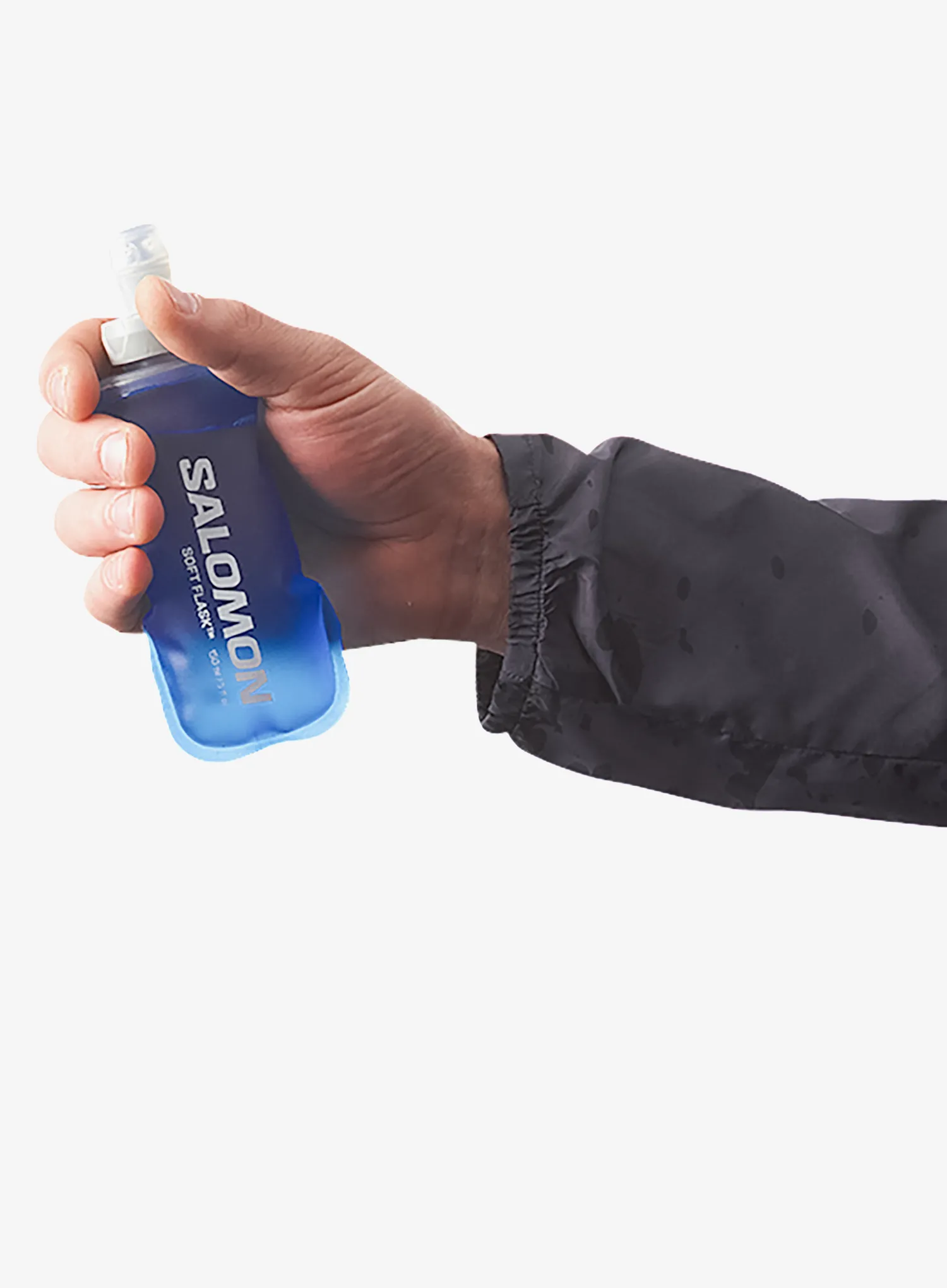 Salomon Soft Flask 150ml 5oz 28 Összecsukható kulacs - clear blue