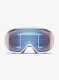 Smith Rally Síszemüveg - white/photo blue sensor mirror
