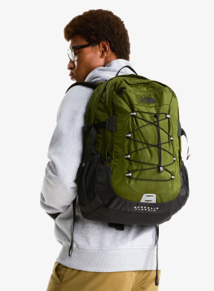 The North Face Borealis Classic Laptop-Hátizsák - woodland green/tnf black