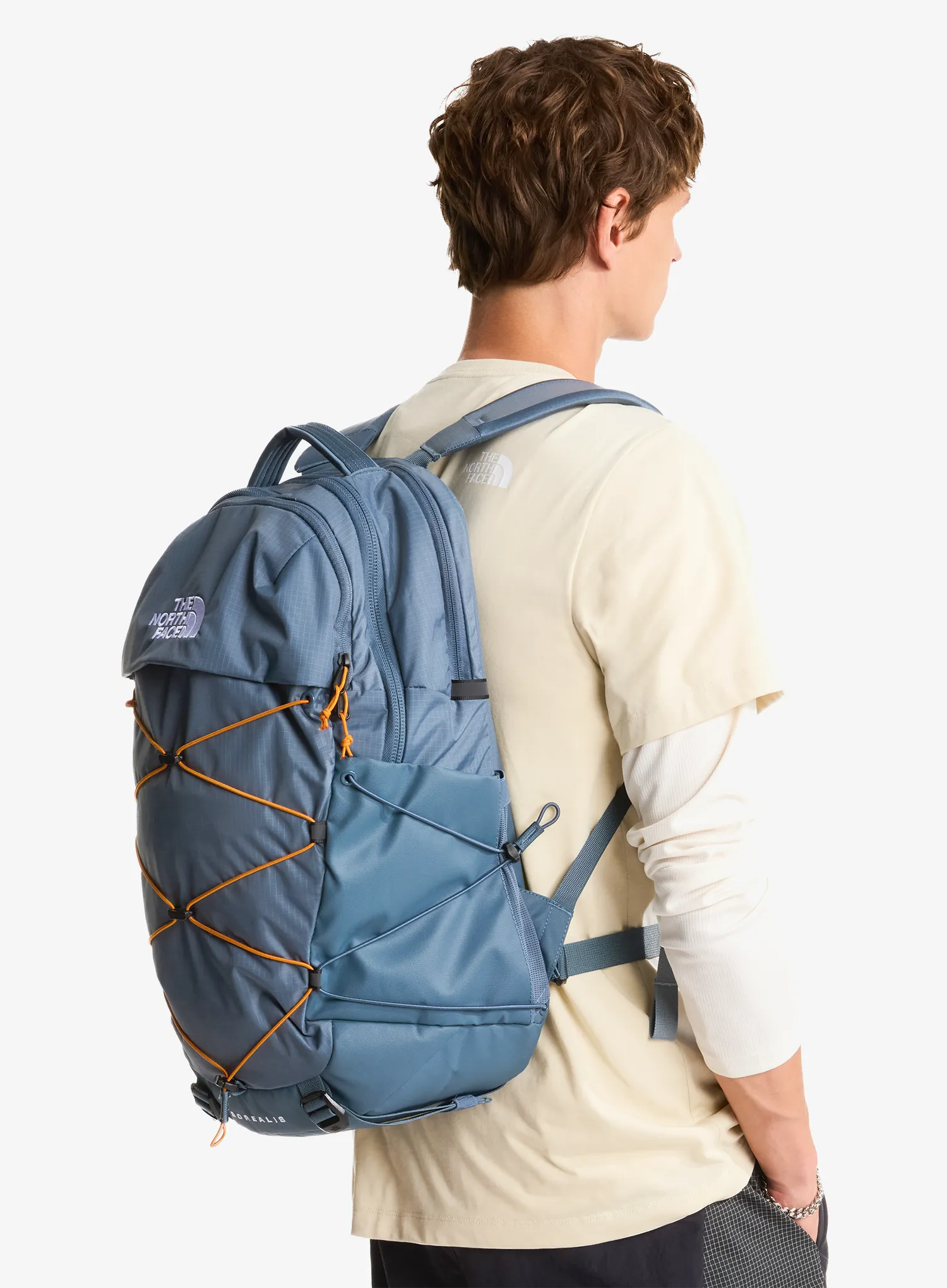 The North Face Borealis Sporthátizsák - granite grey/dust orange