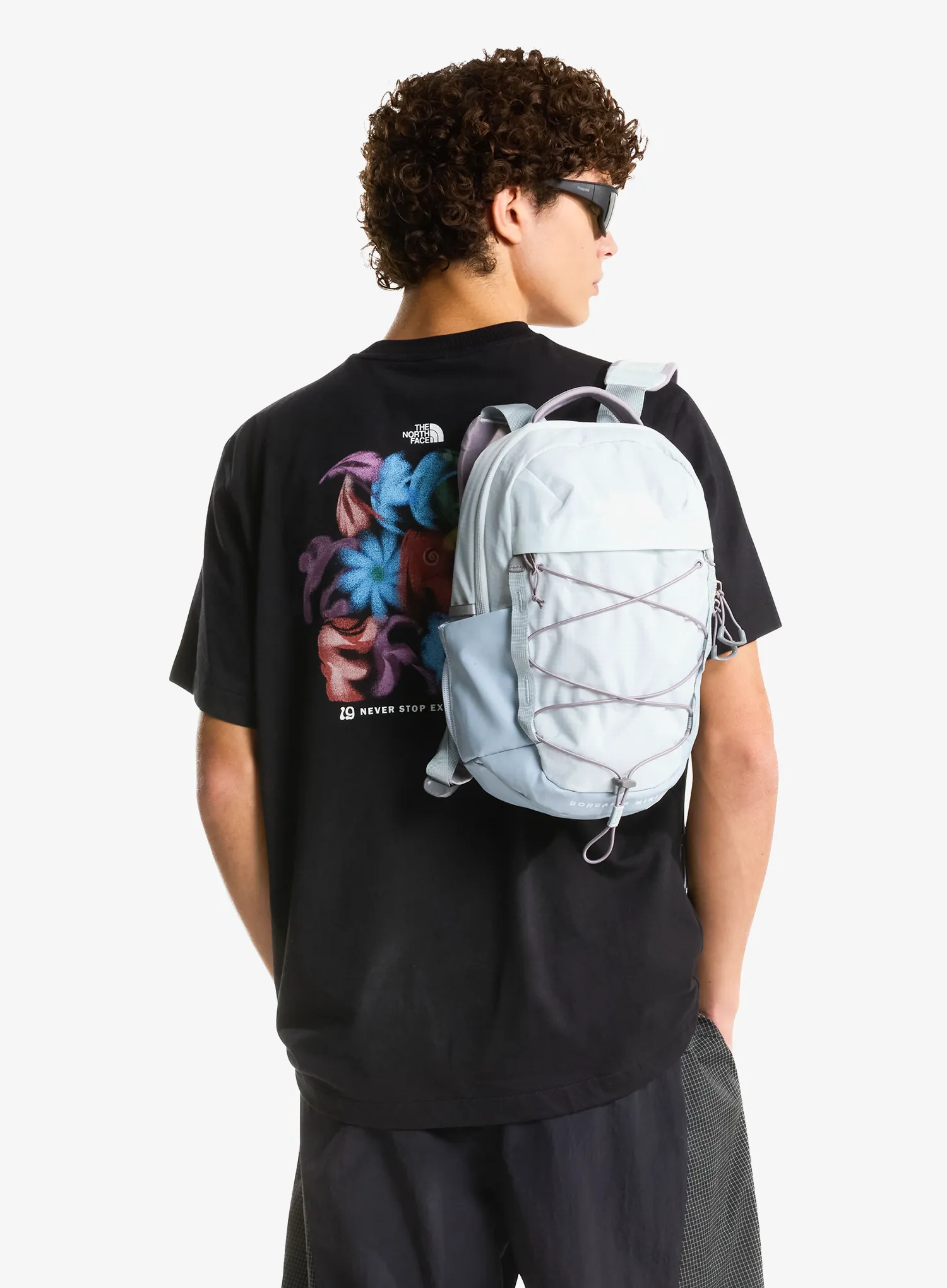 The North Face Borealis Mini Backpack Városi hátizsák - pearl stone/frost grey