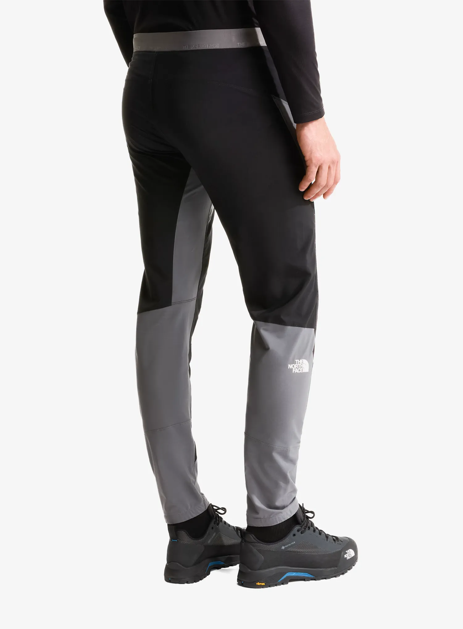 The North Face Felik Slim Tapered Pant Túranadrág - smoked pearl/tnf black