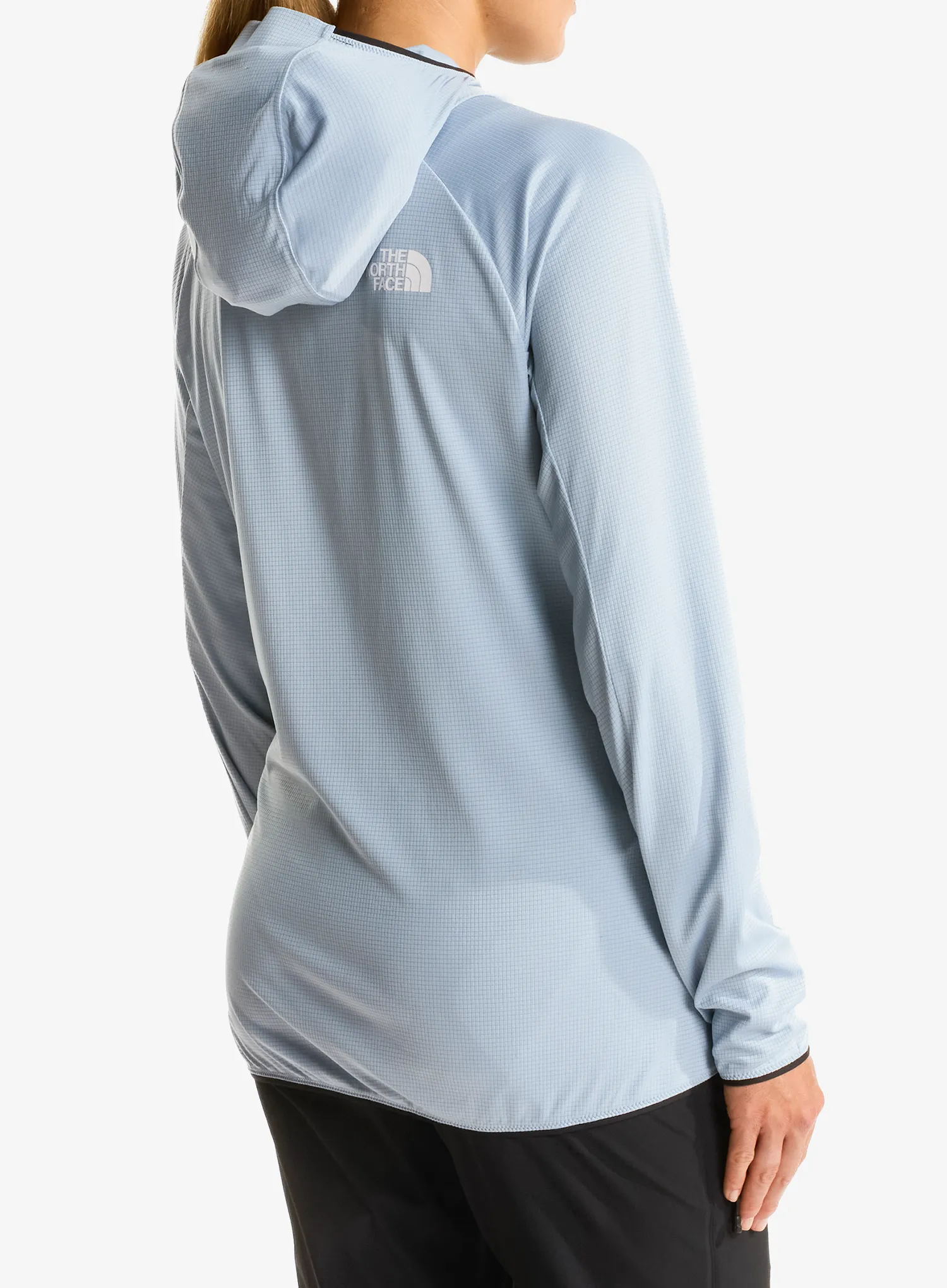 The North Face Summit Direct Sun Hoodie Női cipzáras felső - frost grey