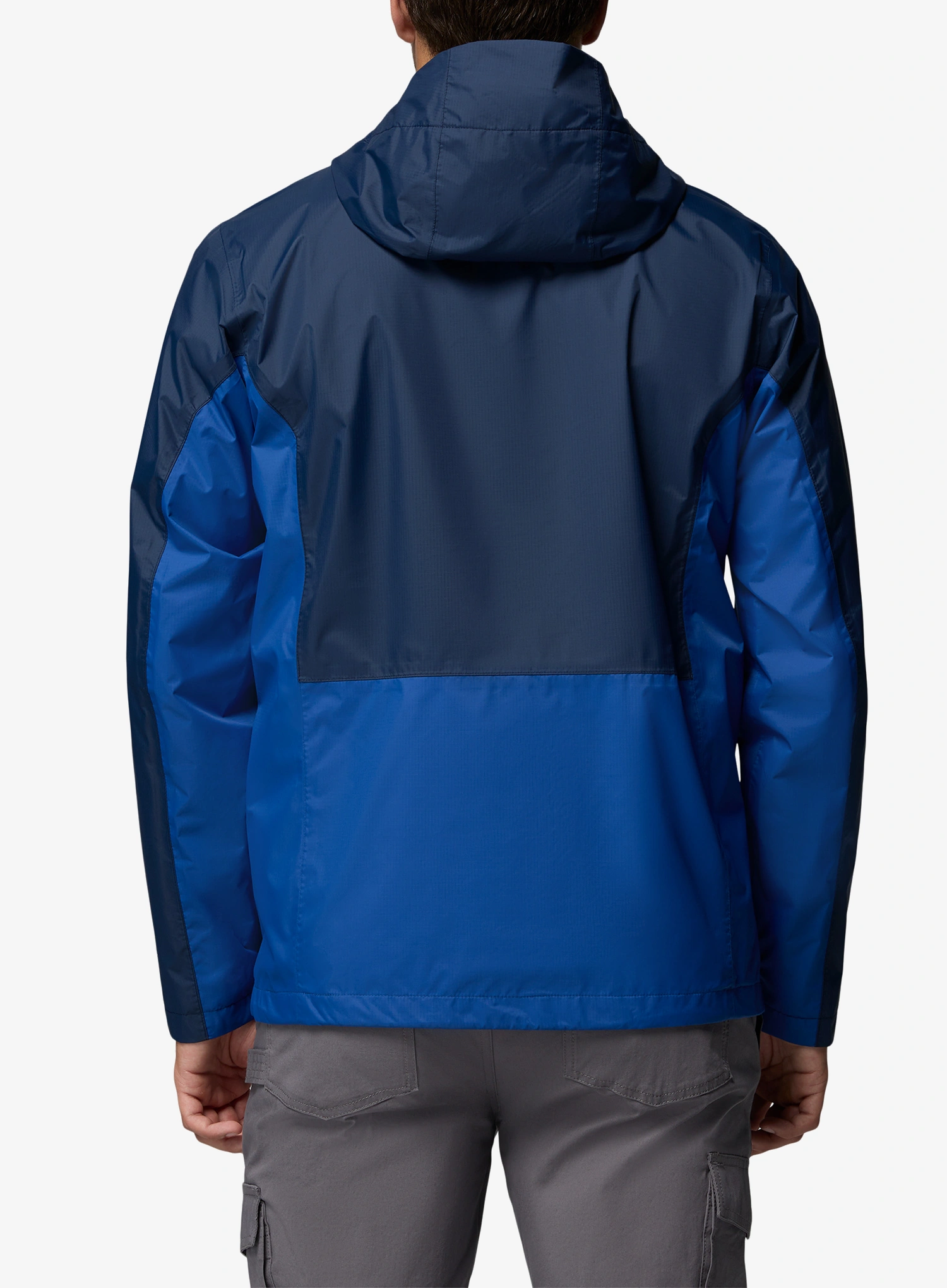 Columbia Pouring Adventure III Jacket Esőkabát - collegiate navy/mountain blue