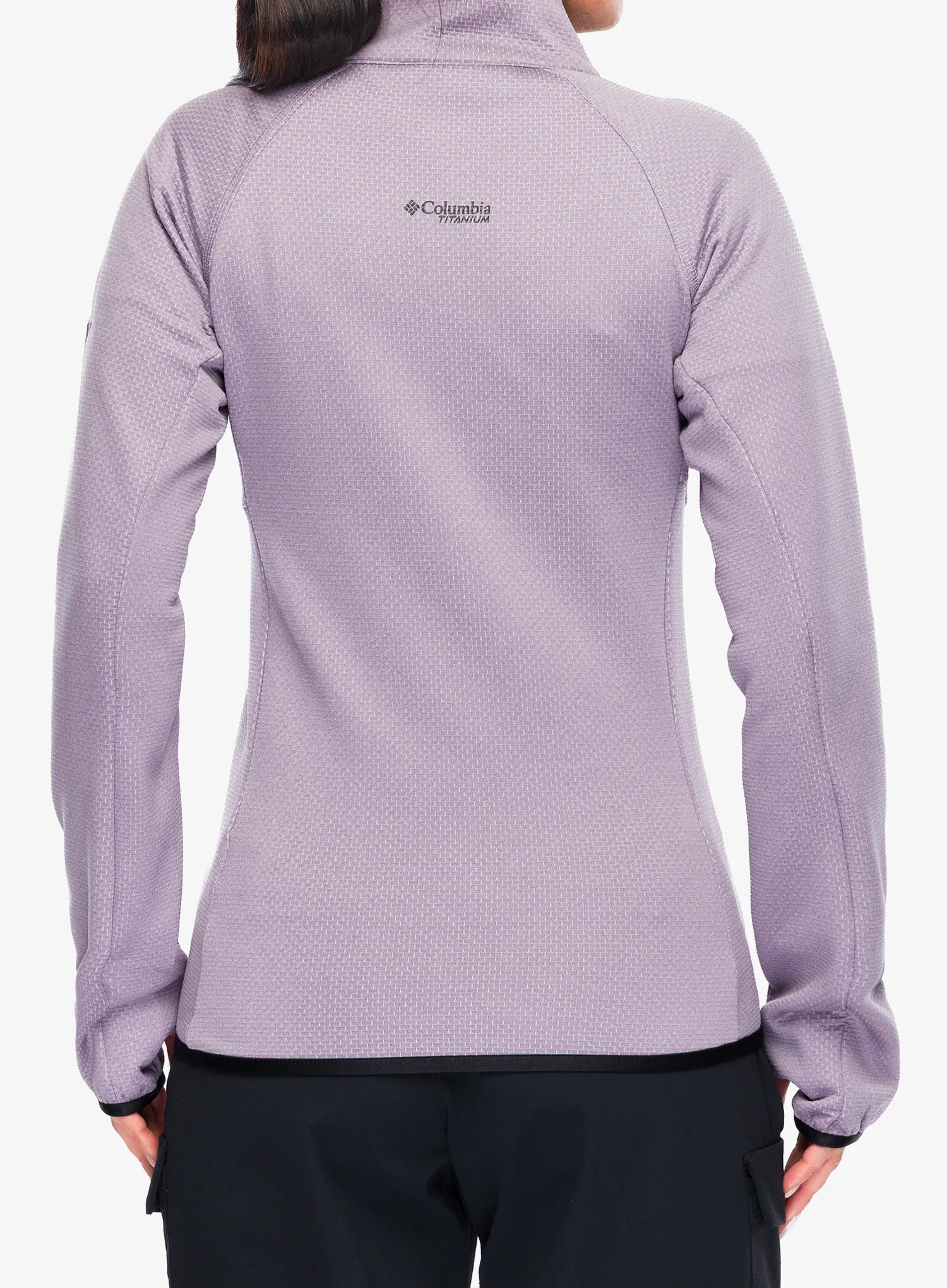 Columbia Triple Canyon Grid Fleece Full Zip Cipzáras női felső - shale purple