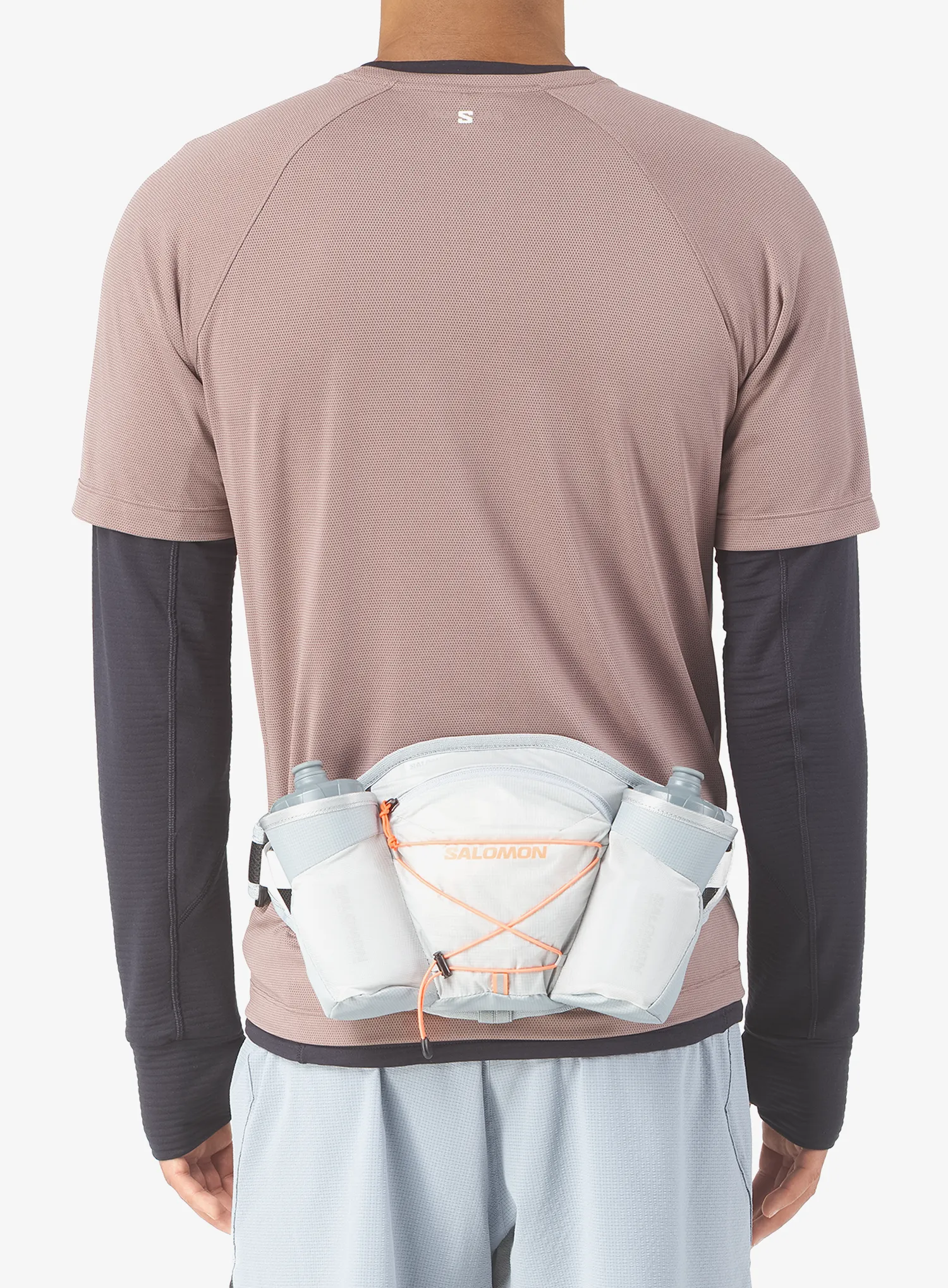 Salomon Cross Belt 2 Bottles Övtáska futáshoz - gray violet/quarry