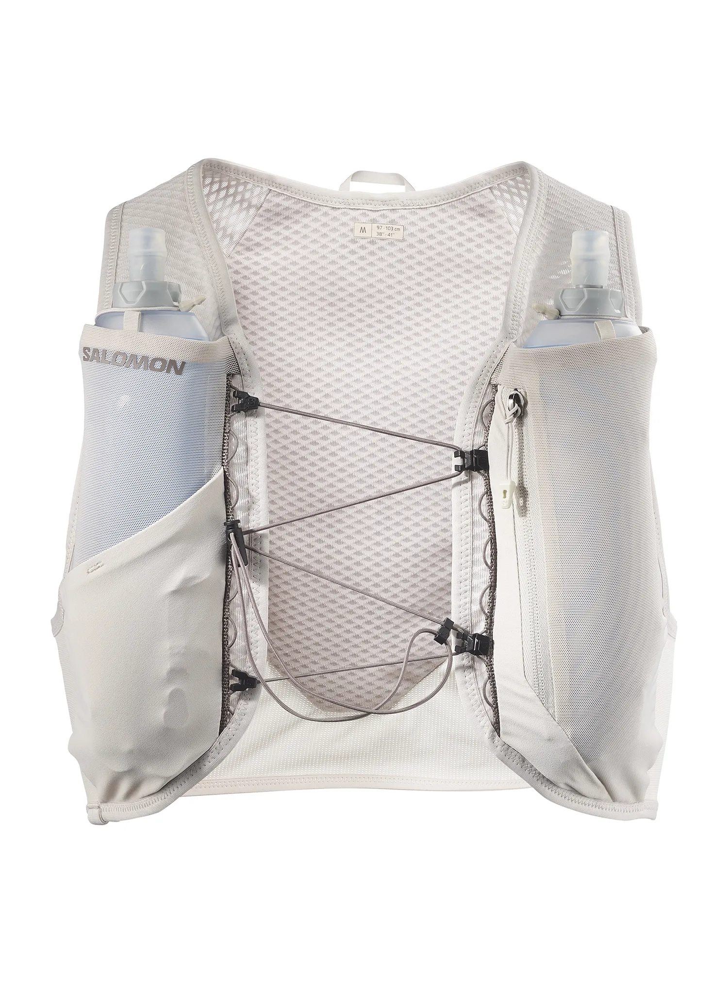 Salomon Active Skin 4 Grvl Set Futómellény - silver cloud/iron