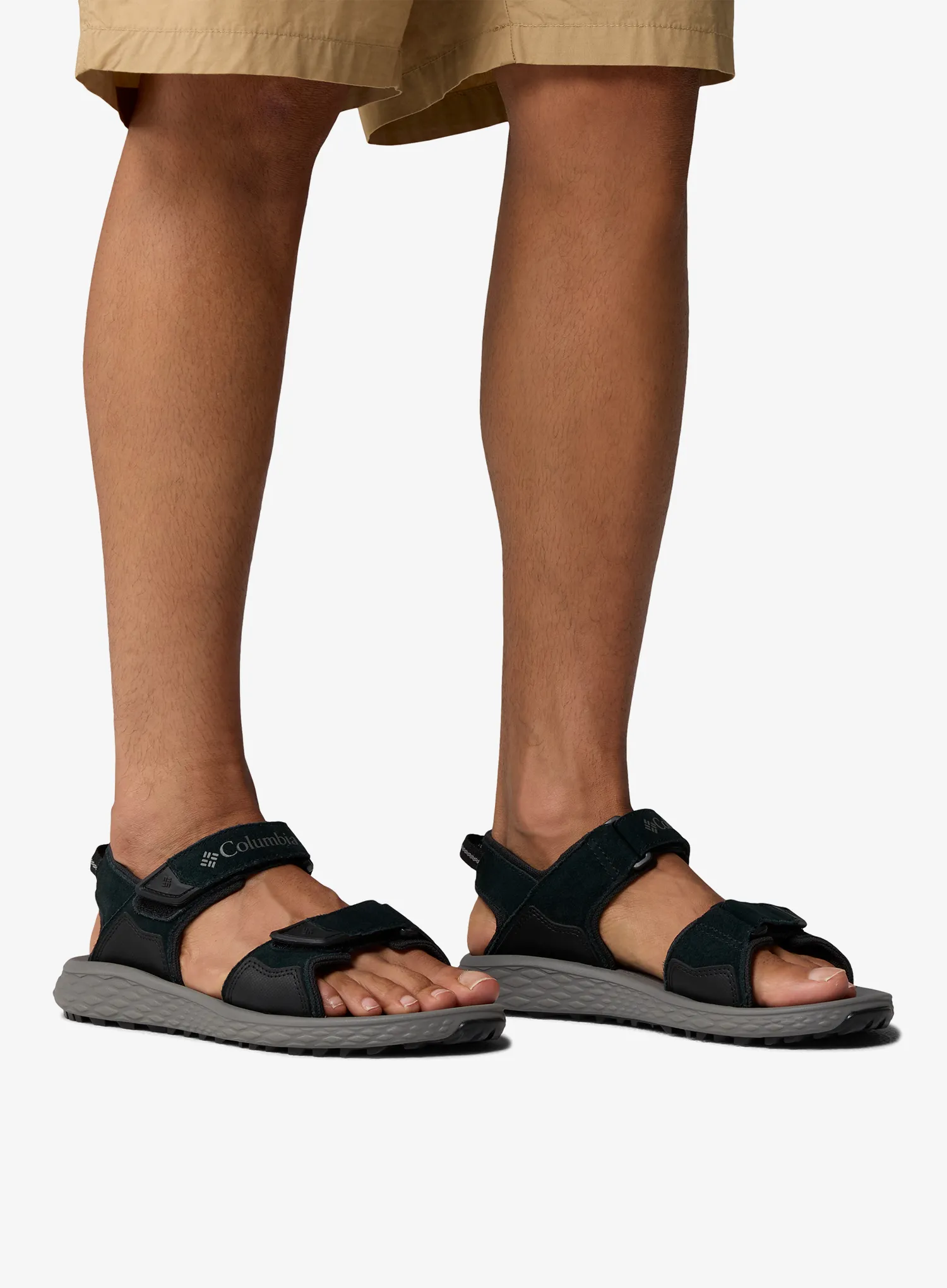 Columbia Konos Hiker 2-Strap Túraszandál - black/titanium ii