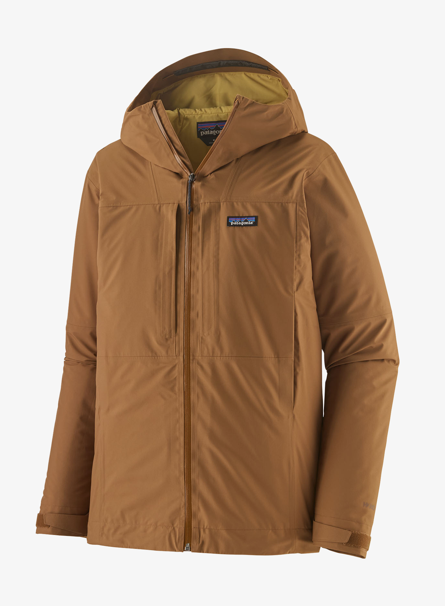 Patagonia Insulated Boulder Fork Rain Jacket Dzseki - deer brown