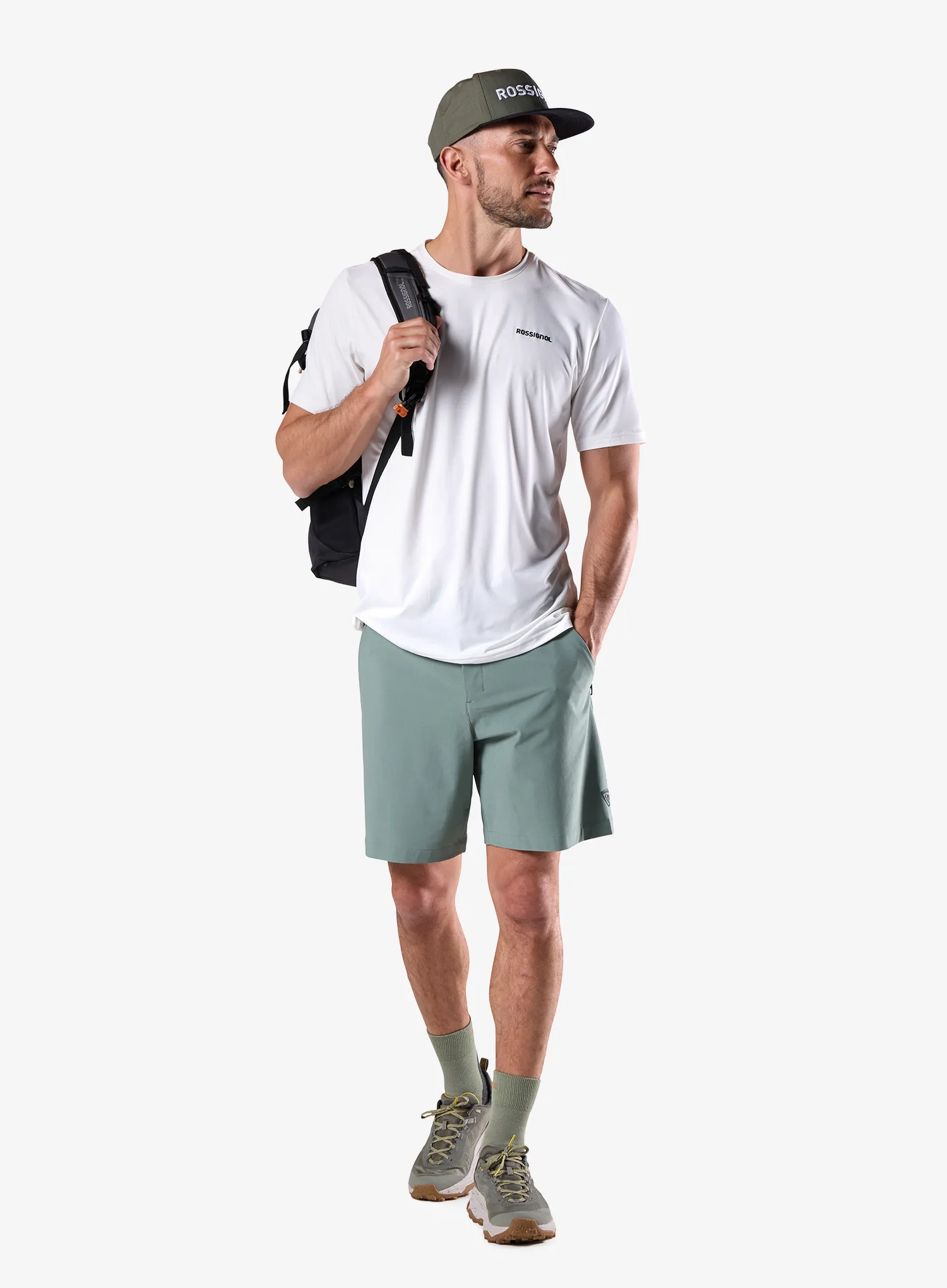 Rossignol Graphic Active Tee Gyorsan száradó póló - white