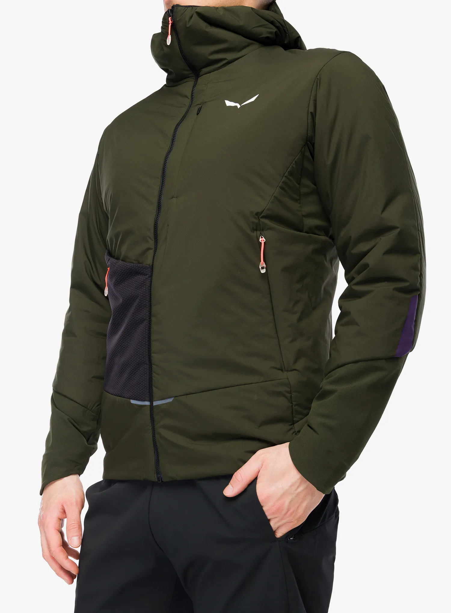 Salewa Pedroc Tw Air Hyb Jacket Átmeneti kabát - dark olive