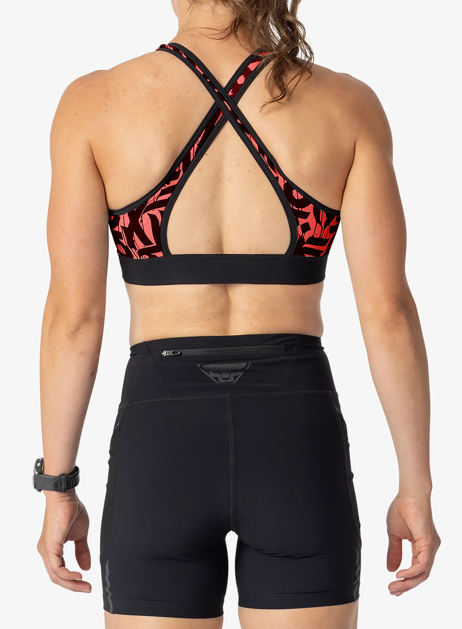 Dynafit Alpine Graphic Bra Sport melltartó - ultra coral