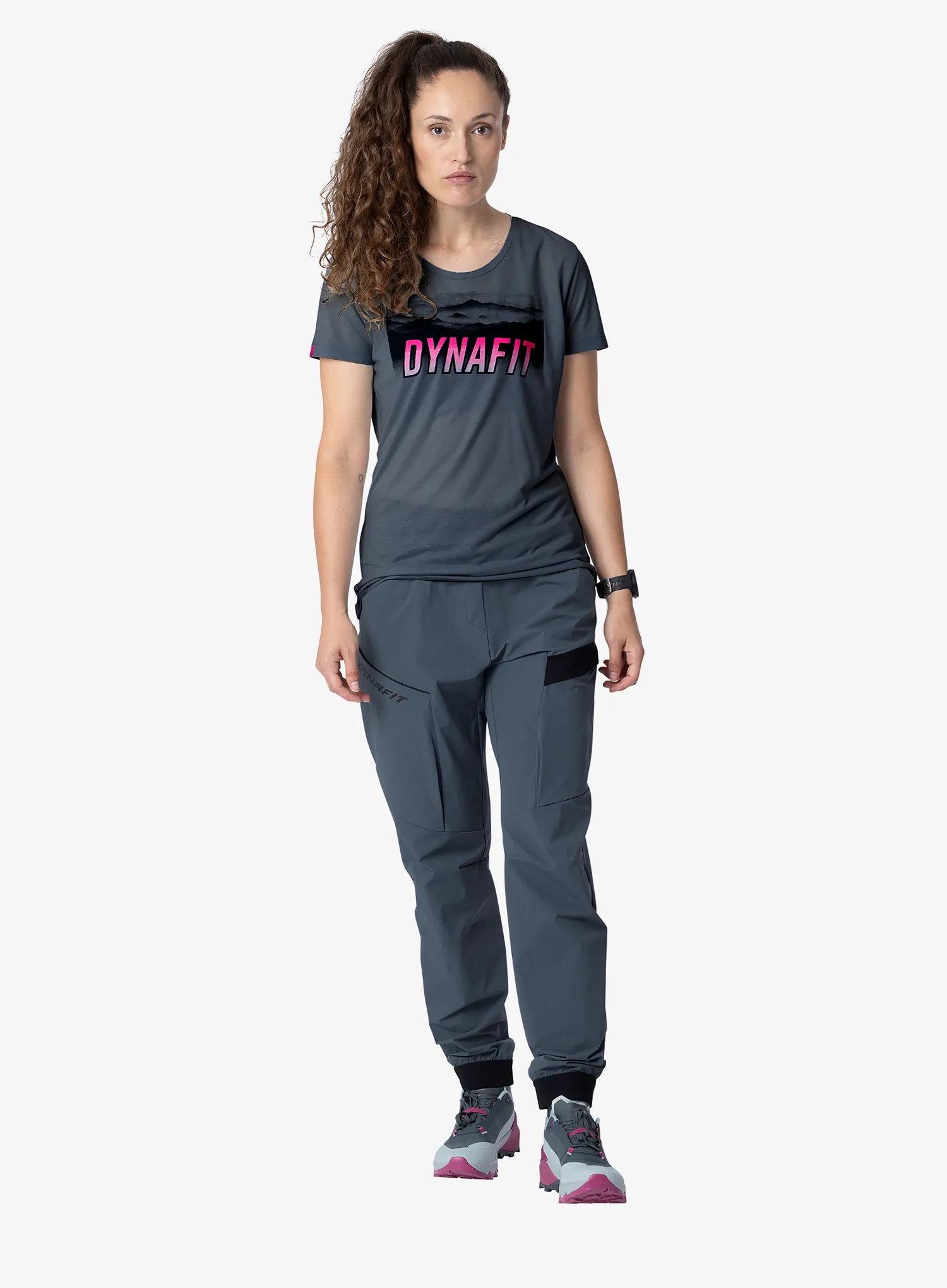 Dynafit Transalper Cargo Pants Túranadrág női - cinder/cinder