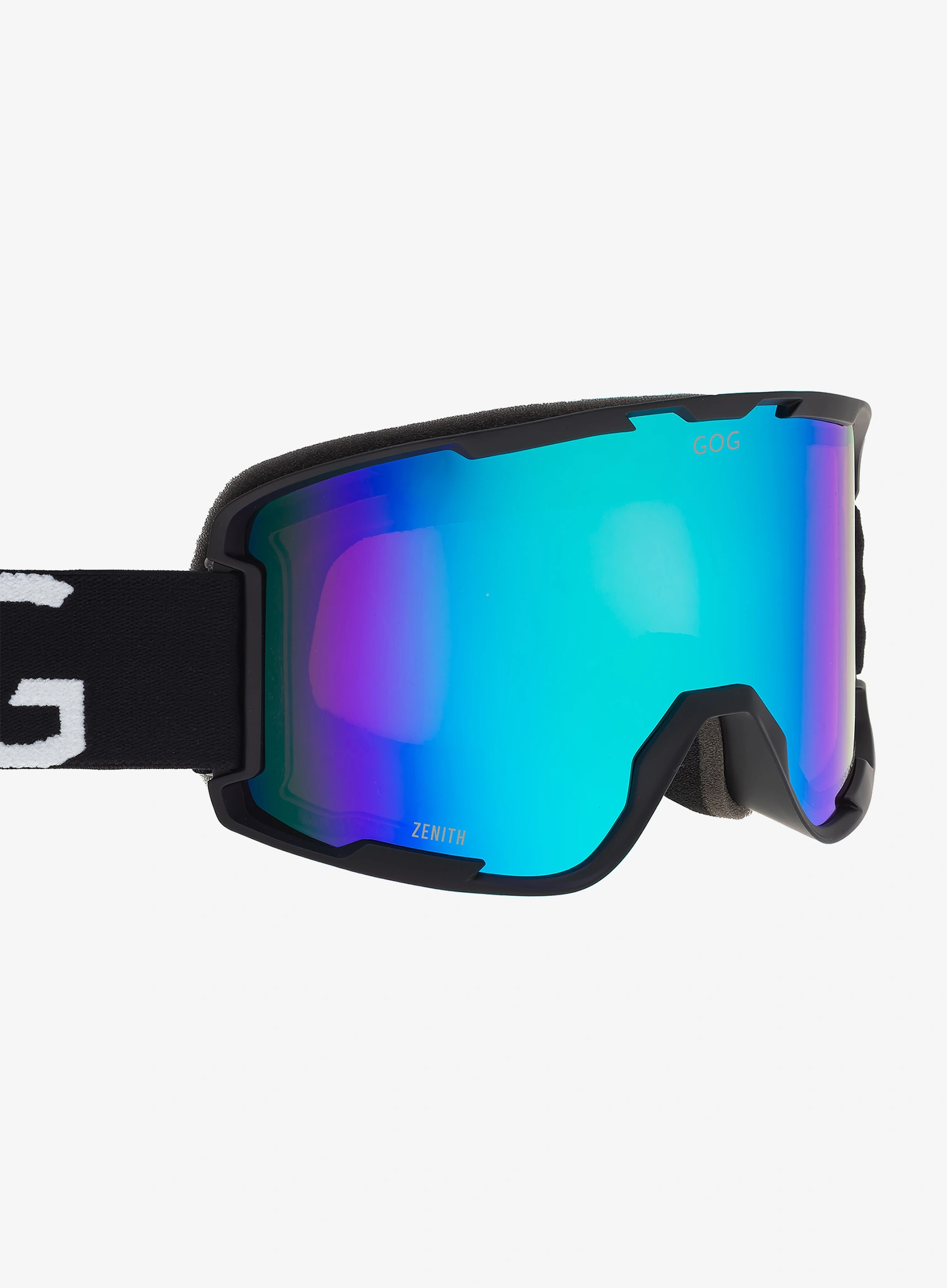 GOG Zenith Síszemüveg - matt black/reflex blue S2