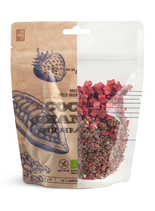 LYOFOOD Bistro Öko kakaós granola eperrel 270g Liofilizált Étel