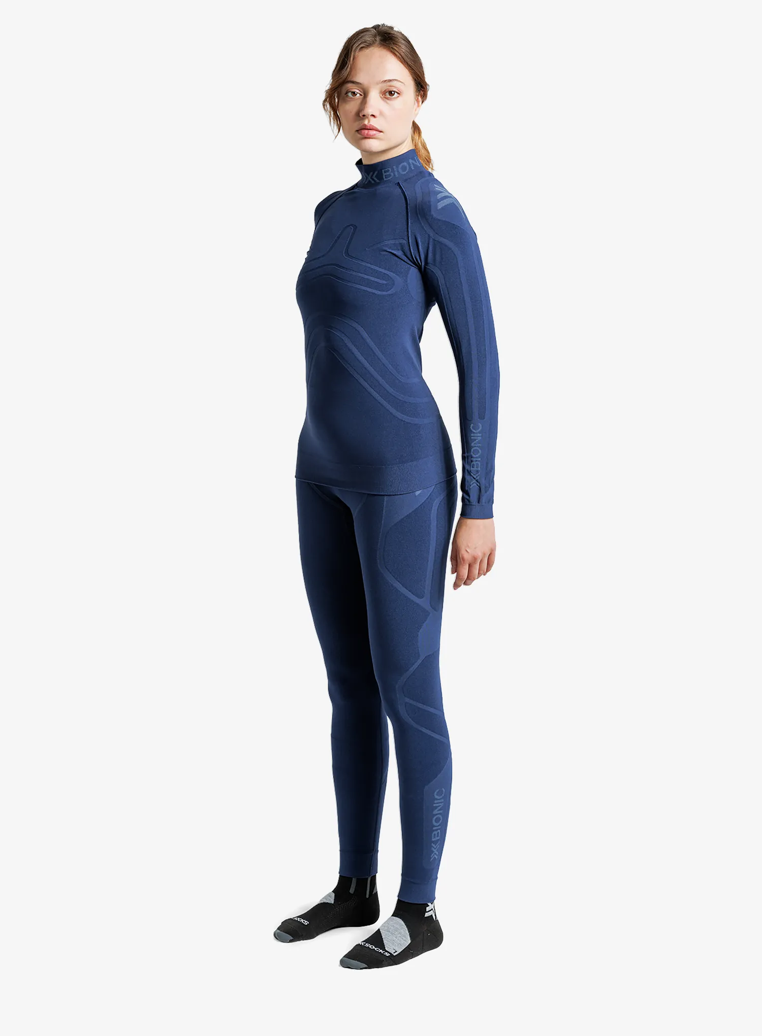 X-Bionic Heatloop Shirt LS Termoaktív női felső - marine