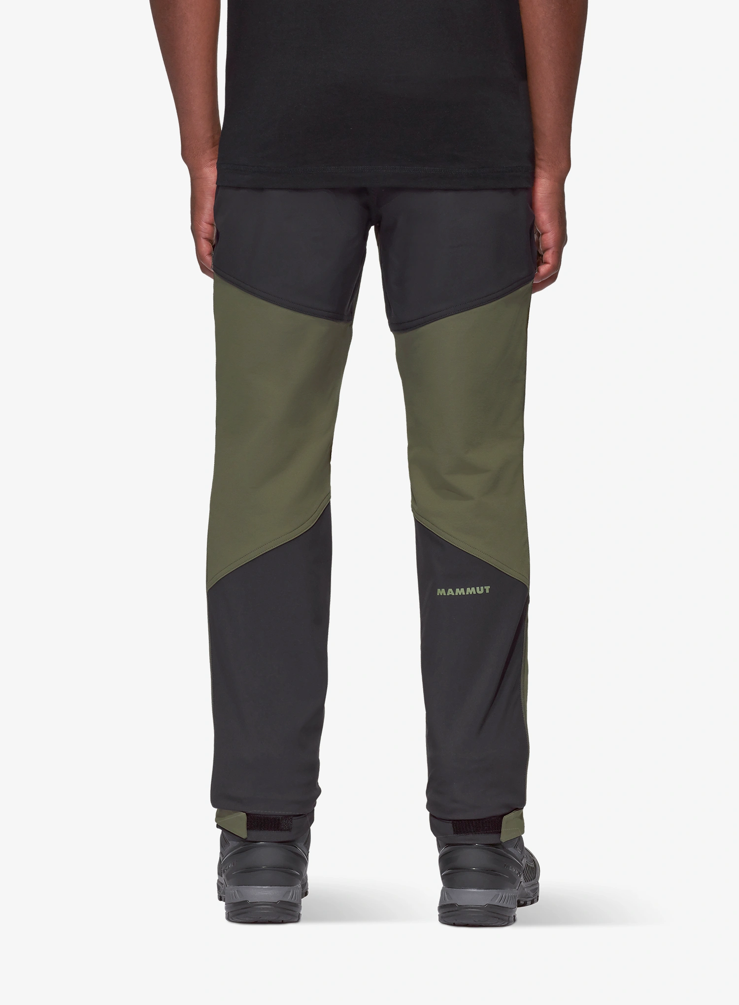 Mammut Zinal Guide SO Hybrid Pants Softshell nadrág - dark marsh/black