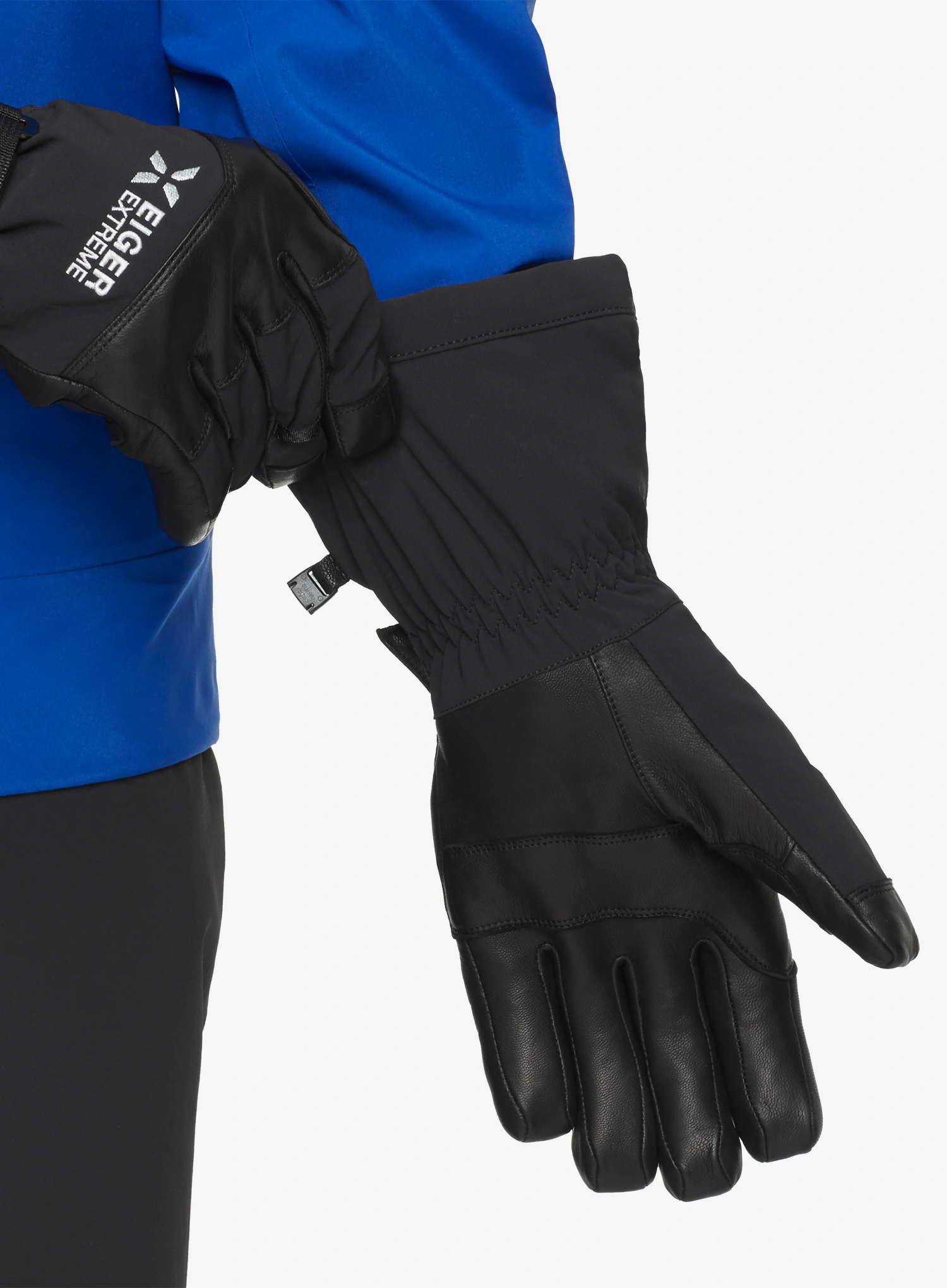Mammut Eiger Nordwand Pro 2 in 1 Glove Kesztyű hegyi túrázáshoz - black