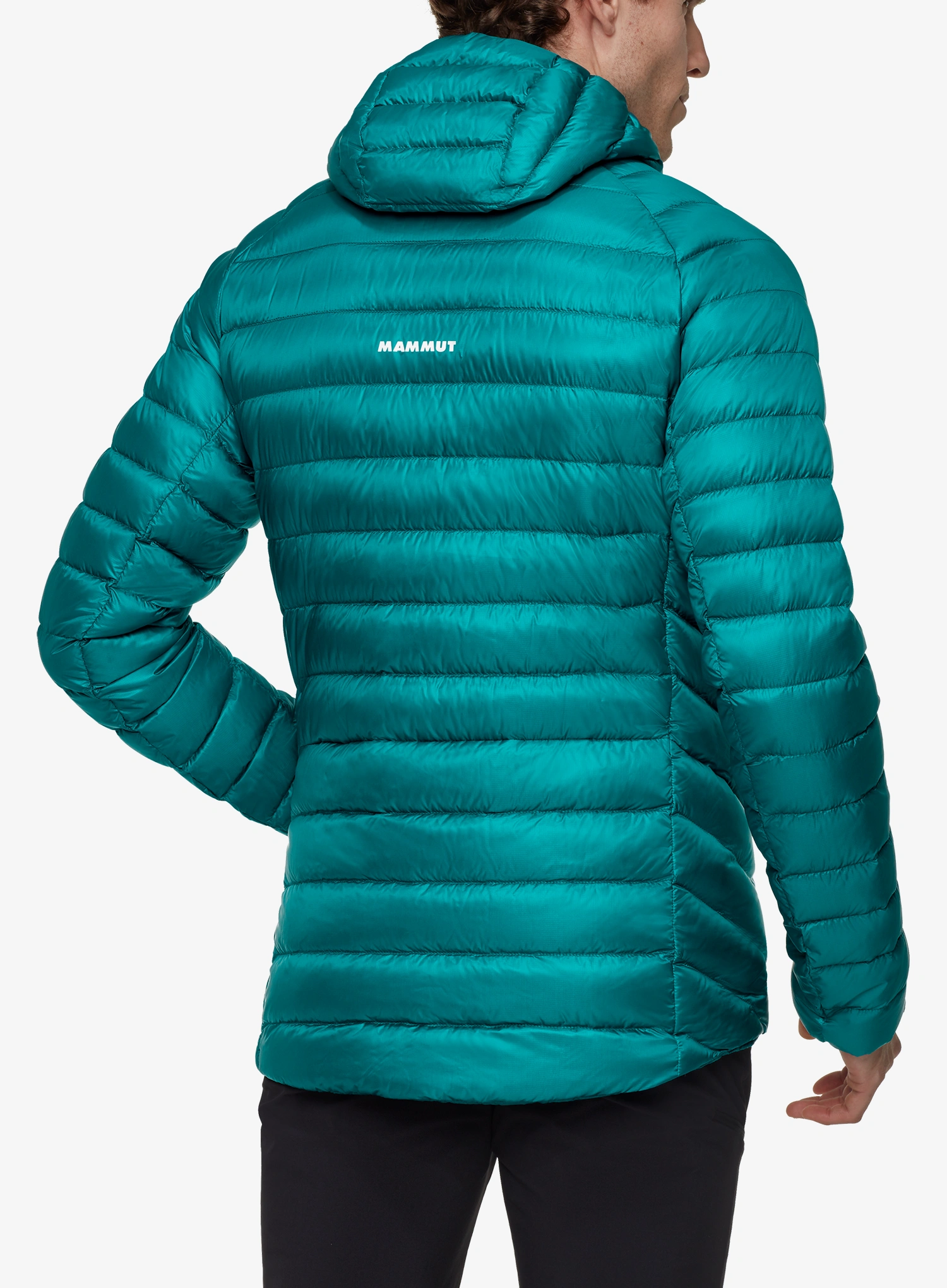 Mammut Broad Peak IN Hooded Jacket Pehelykabát - deep teal/black