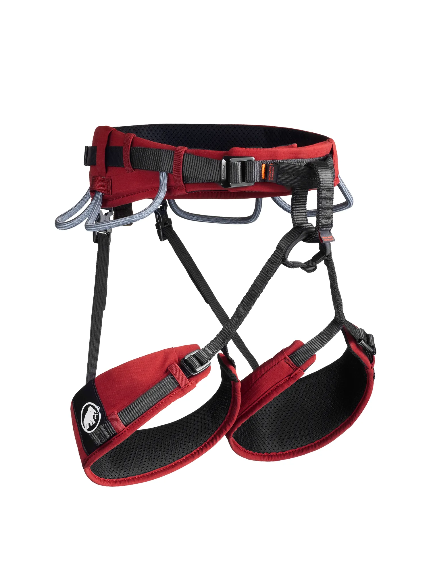 Mammut Ophir 3 Slide 2.0 Harness Női beülő sziklamászáshoz - dark red/strata