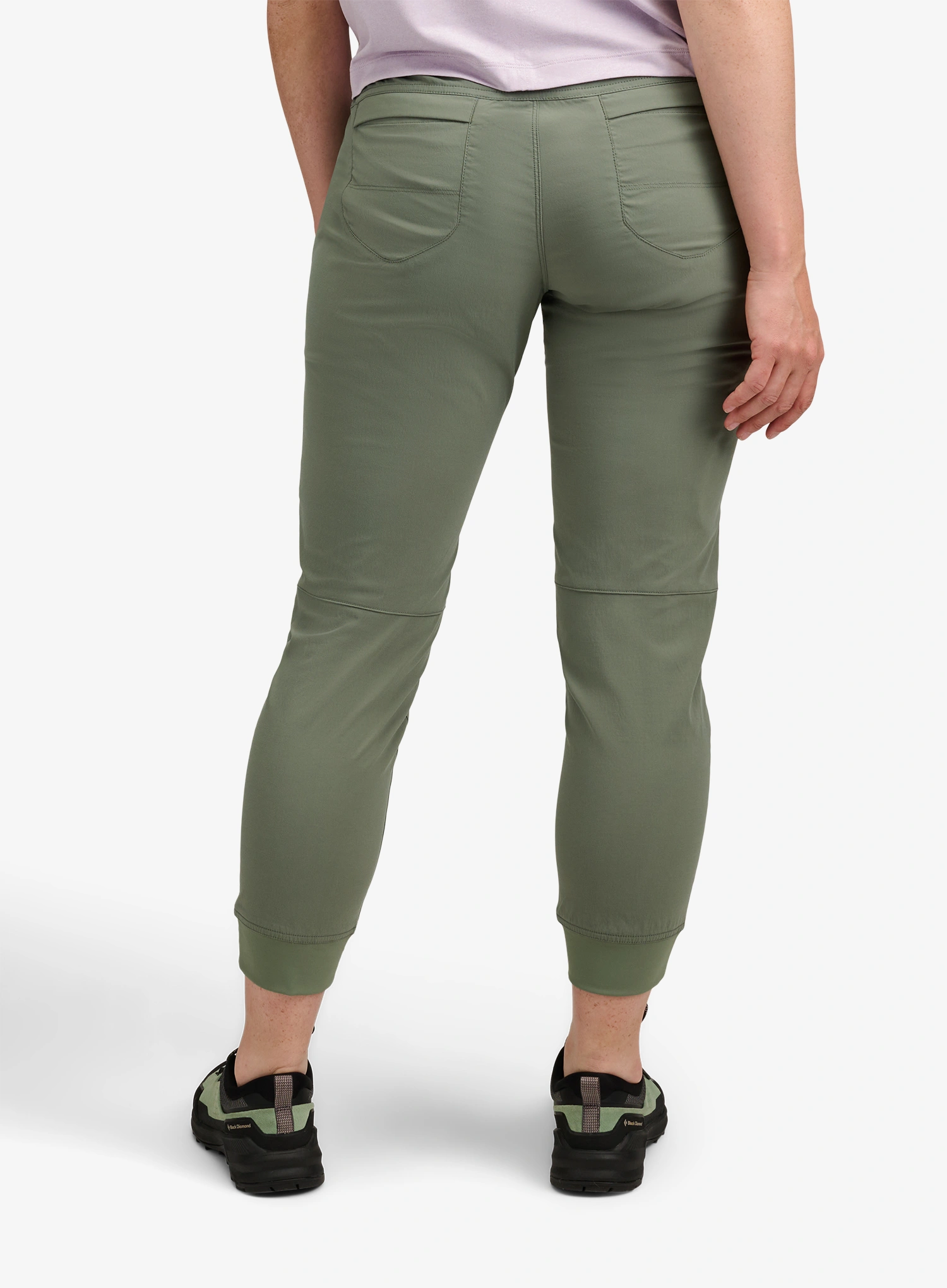 Black Diamond Technician Jogger Pants Női mászónadrág - laurel green