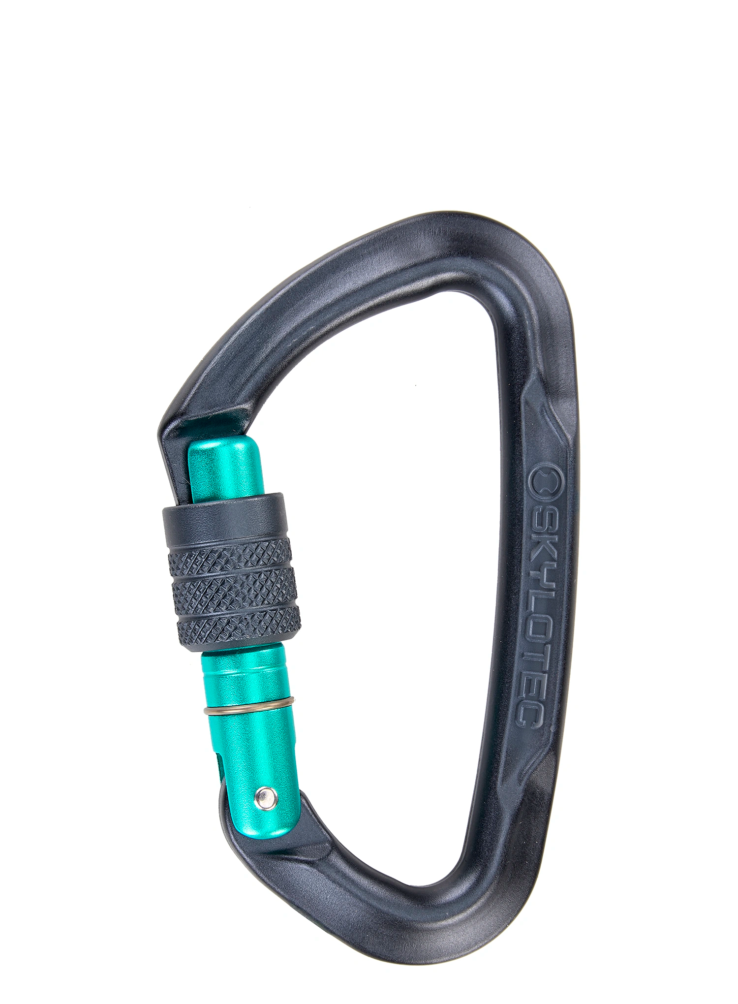 SKYLOTEC Lime SG Karabiner - anthracite/aquamarine