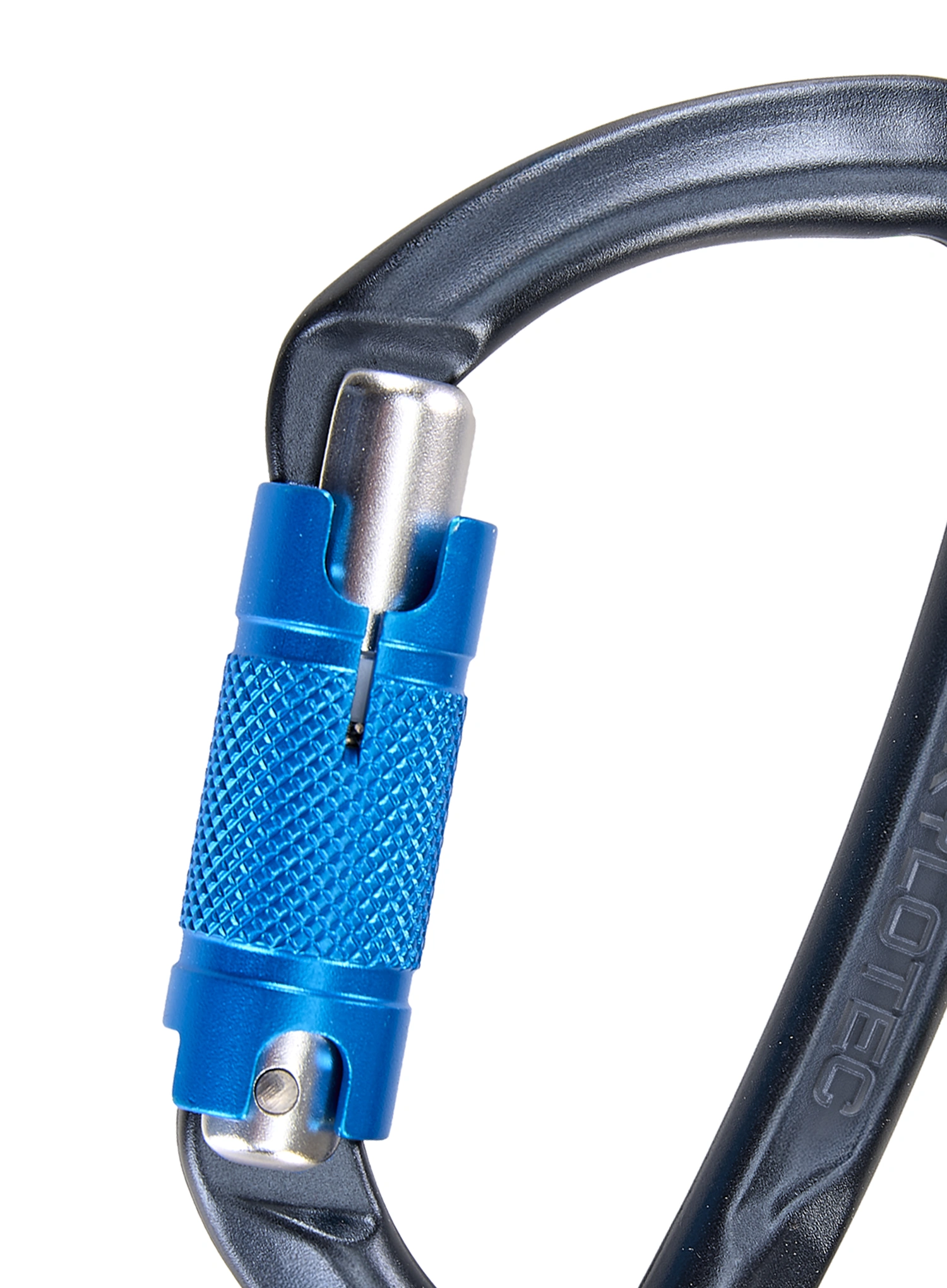 SKYLOTEC Lime WG Karabiner - anthracite/blue