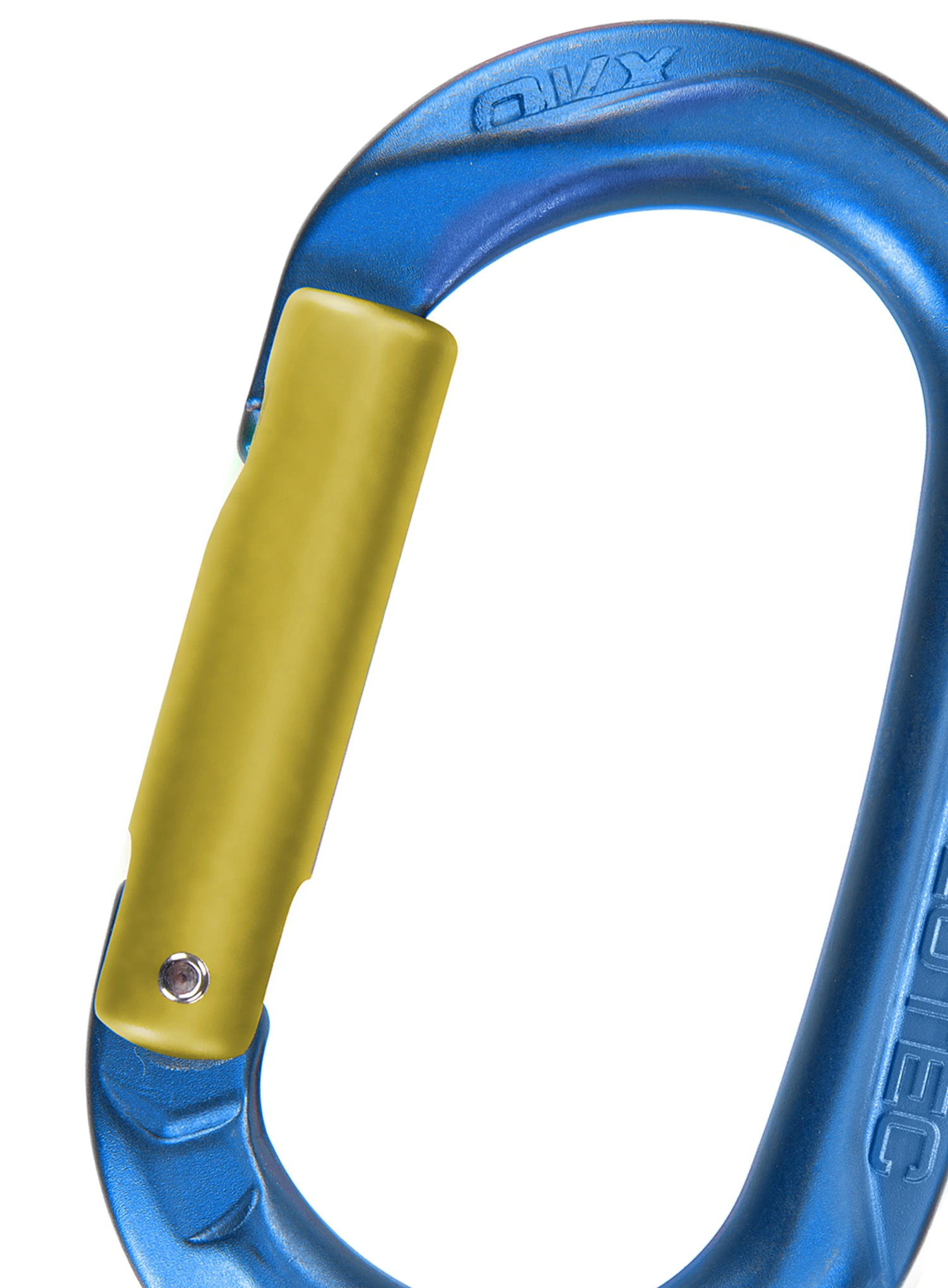 SKYLOTEC Ovx S Karabiner - blue/yellow