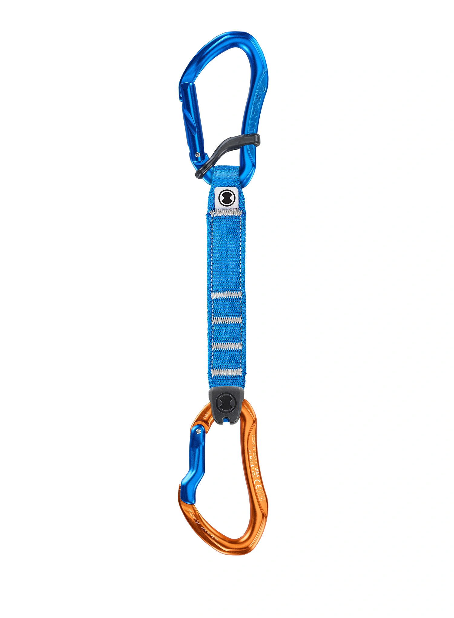 SKYLOTEC Morfo Set UL Pro - 3 Pack 22 cm Expressz sziklamászáshoz - blue/orange