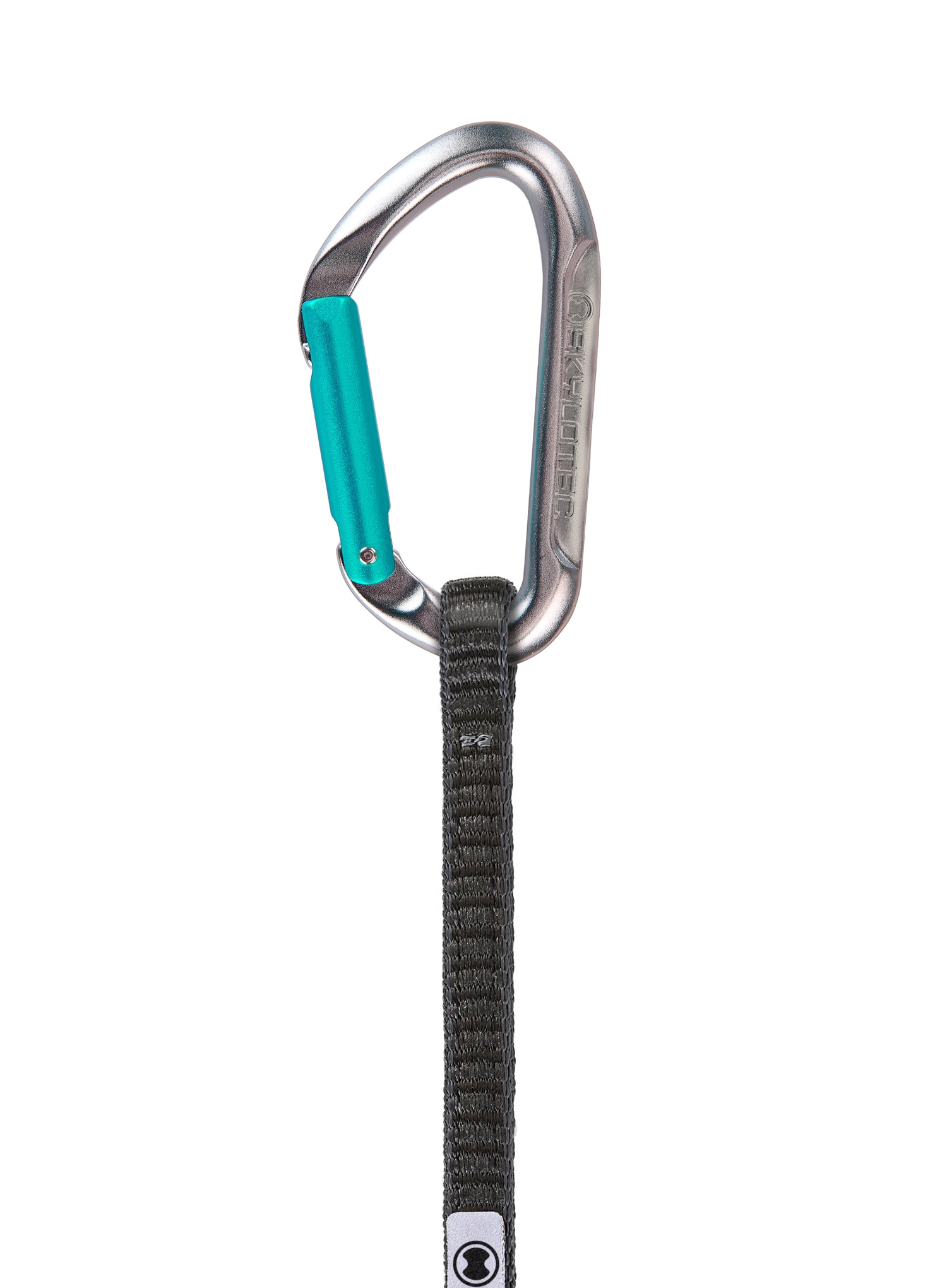 SKYLOTEC Salto UL 22 cm Expressz - titanium/aquamarine