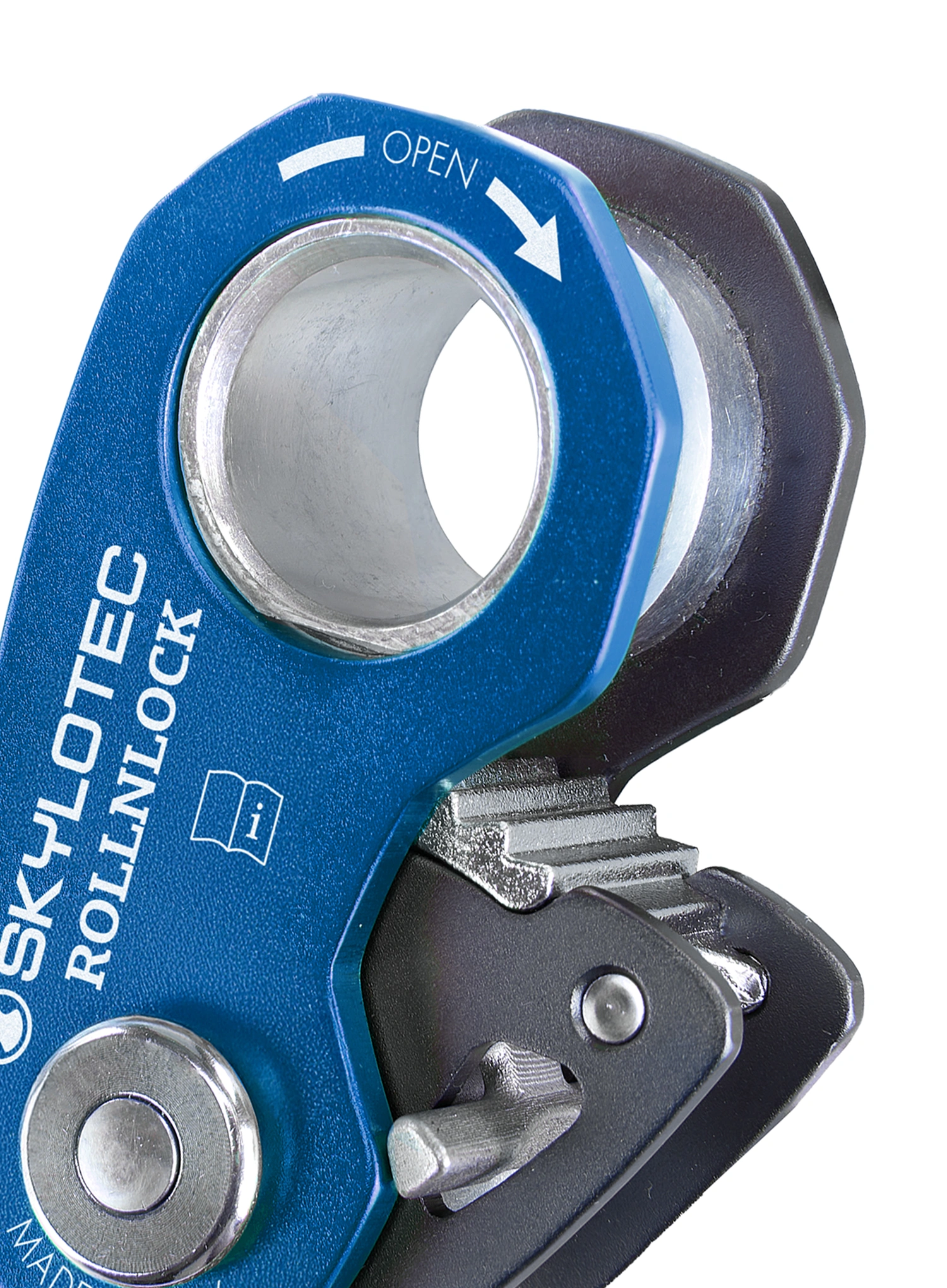 SKYLOTEC Rollnlock Csiga - anthracite/electricblue
