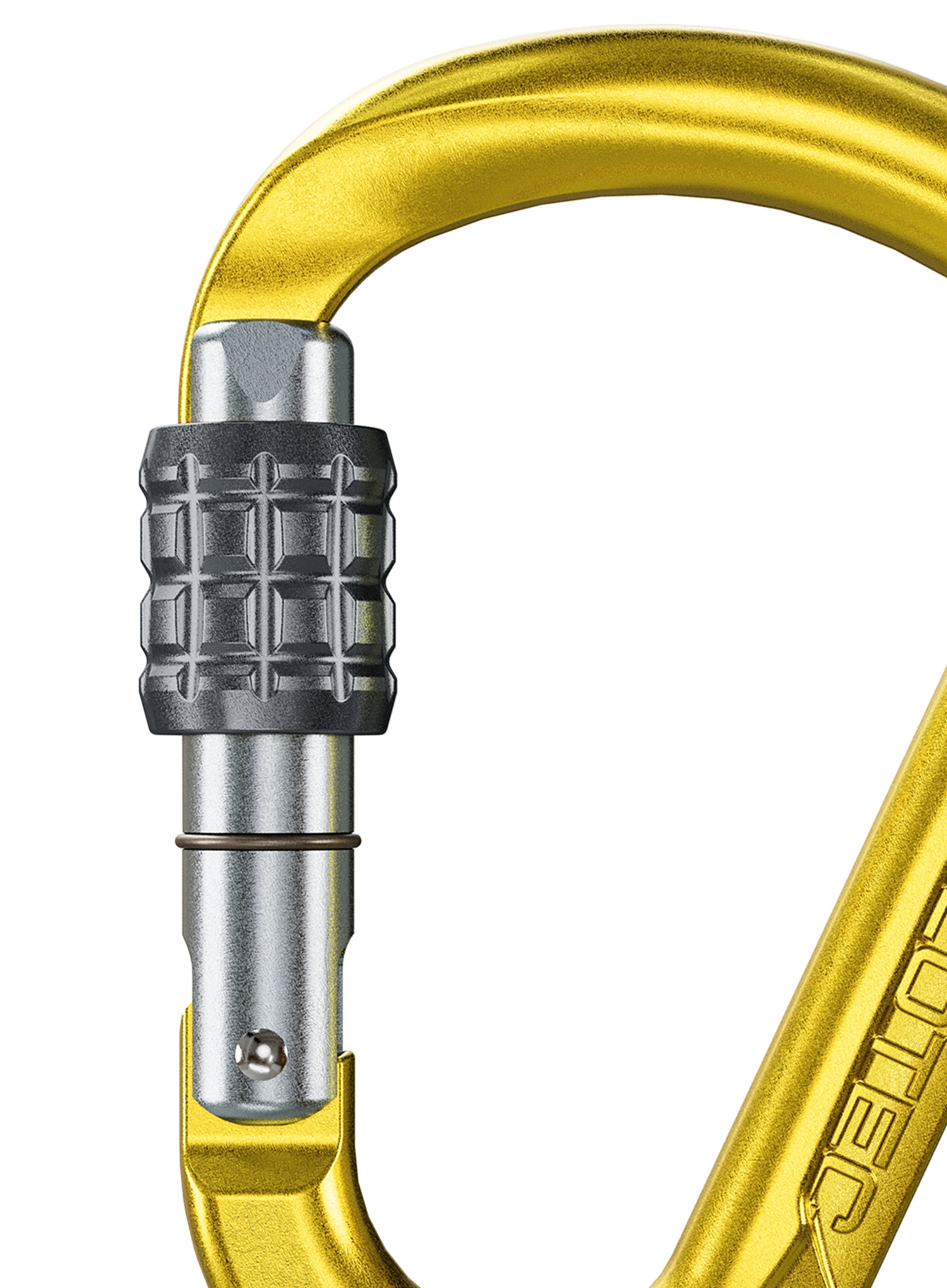 SKYLOTEC Tondo SG Karabiner - mustard/silver