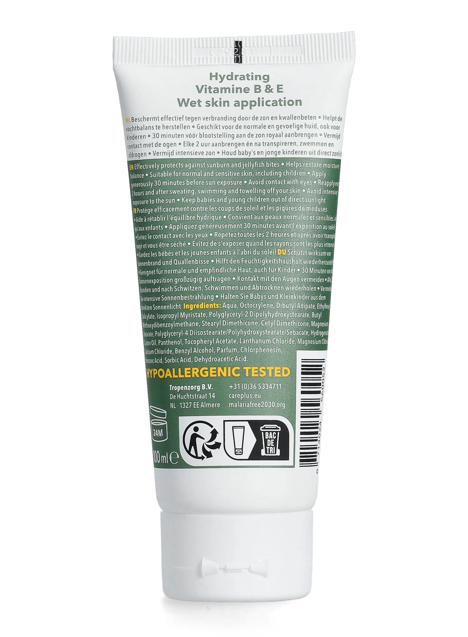 Care Plus Sun Protection Everyday Tube SPF 50+ 100 ml Uv szűrős krém