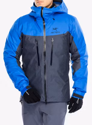 Arcteryx Alpha Jacket Esőkabát - lt vitality/black sapphire