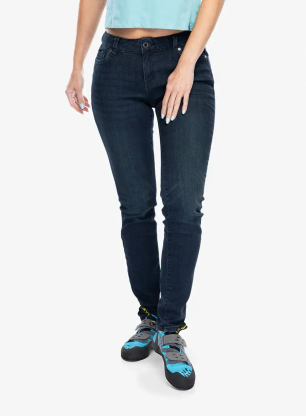 Black Diamond Forged Denim Pants Női mászónadrág - indigo