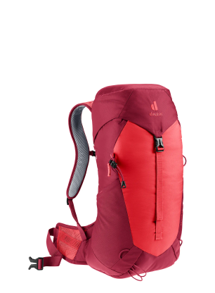 Deuter AC Lite 24 Hátizsák távtartó hálóval - cherry/masala