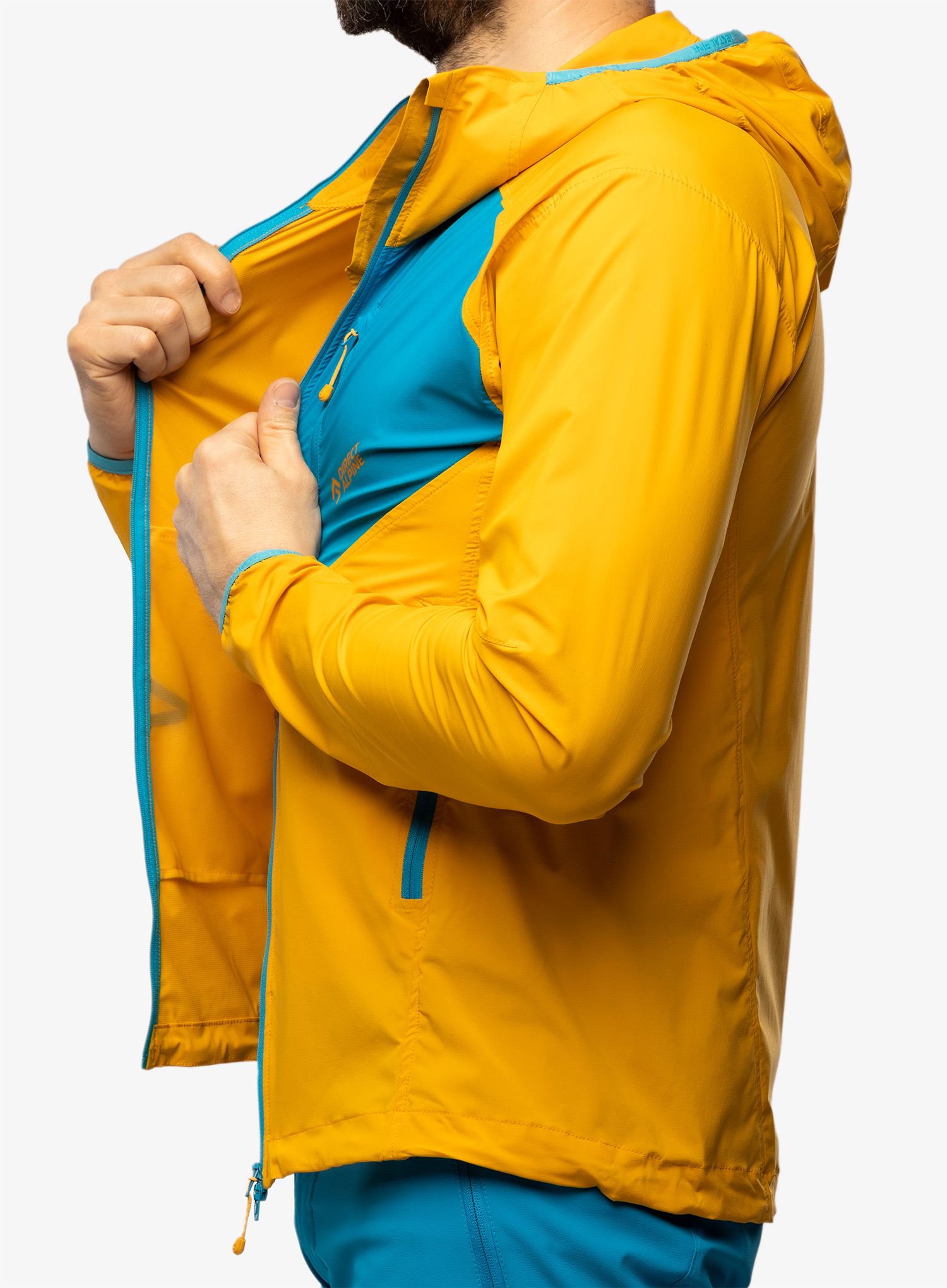 Direct Alpine Dru Light Széldzseki - mango/ocean