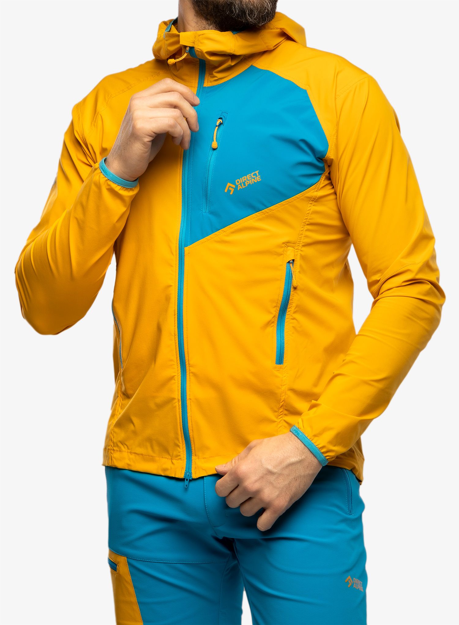 Direct Alpine Dru Light Széldzseki - mango/ocean