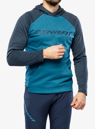 Dynafit 24/7 Polartec Hoody Kapucnis Felső - mallard blue