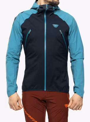 Dynafit Ride 3L Jacket Kerékpáros Dzseki - storm blue
