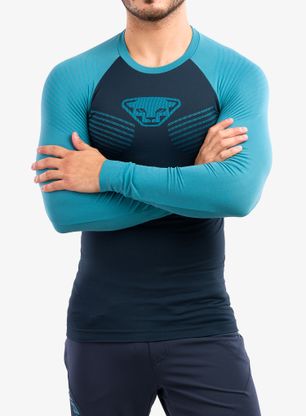 Dynafit Speed Dryarn Longsleeve Tee Termoaktív Felső - storm blue