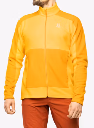 Haglofs Buteo Mid Jacket Polárfelső - desert yellow/sunny yellow
