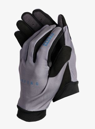 ION Logo Gloves Kerékpáros kesztyű - shark/grey