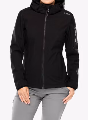 CMP Wilma Jacket Zip Hood Női kabát - nero
