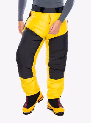 La Sportiva Olympus Tech Down Pant Pehelynadrág - yellow/black