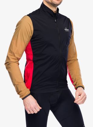 Maloja MaxM. Jacket Kerékpáros dzseki - deep black multi
