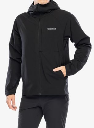 Marmot Pinnacle DriClime Hoody Széldzseki - black