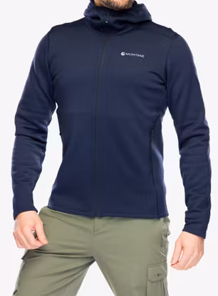 Montane Fury Hoodie Kapucnis felső - eclipse blue/blue