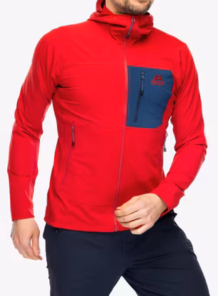 Mountain Equipment Arrow Hooded Jacket Férfi pulóver - redrock/dusk