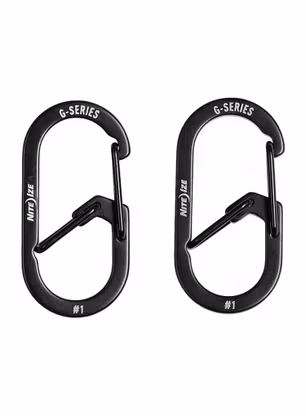 Nite Ize G-Series Dual Chamber Carabiner 1 Karabinerek - black
